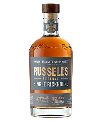 Russell's Reserve Single Rickhouse Camp Nelson B is one of the best bourbons to gift this holiday season. Check out the rest of the list here! 