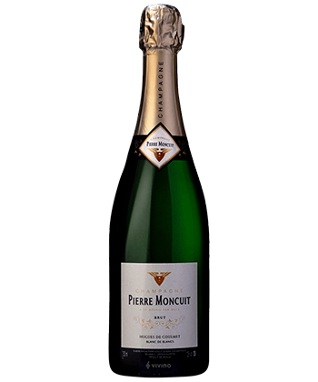 Pierre Moncuit Hugues de Coumet Blanc de Blancs is one of the best cheap Champagnes, according to wine pros. 