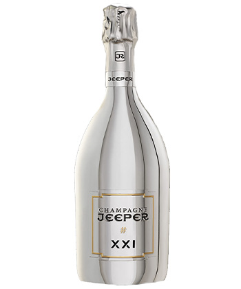 Champagne Jeeper XXI Silver Blanc de Blancs NV is one of the best Champagnes for 2024. 