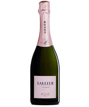 Champagne Lallier Rosé NV is one of the best Champagnes for 2024. 