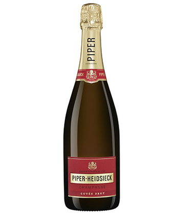 Champagne Piper-Heidsieck Cuvee Brut NV is one of the best Champagnes for 2024. 