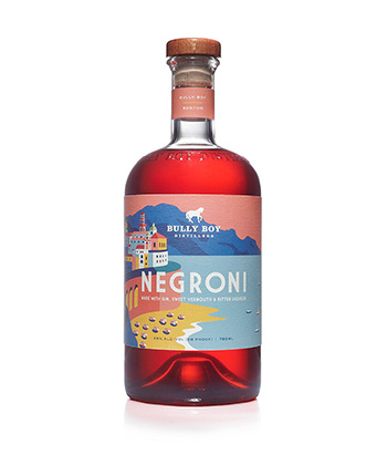 Bully Boy Distillers Negroni is one of the best large-format, bottled cocktails for holiday hosting. 