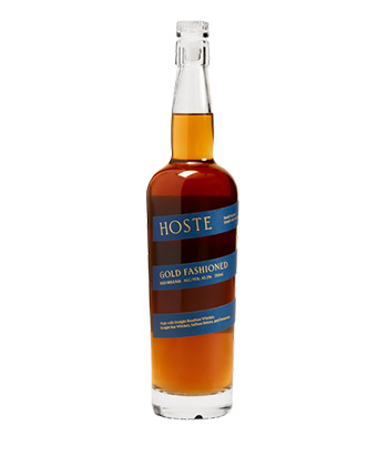 Hoste Gold Fashioned is one of the best large-format, bottled cocktails for holiday hosting. 