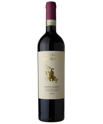 Castello di Gabbiano Chianti Classico DOCG 2020 is one of the best Thanksgiving wines for 2024. 