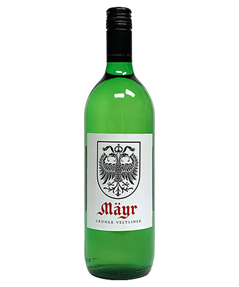 Mayr Grüner Veltliner 2022 is one of the best Thanksgiving wines for 2024. 