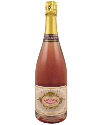 R.H. Coutier Cuvée Rosé Champagne NV is one of the best Thanksgiving wines for 2024. 