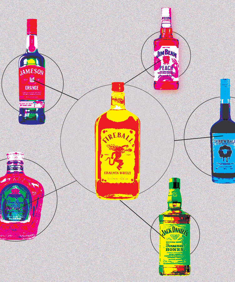 How Flavored Whiskey Became a Major Part of Modern Drinks Culture