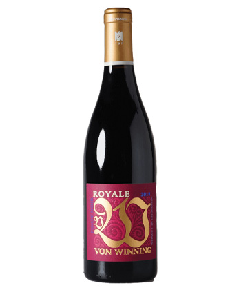 Von Winning Pinot Noir ‘Royale’ 2022 is one of the best Pinot Noirs from Germany. 