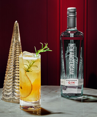 The Stratusphere Ginger-Pear Collins Recipe