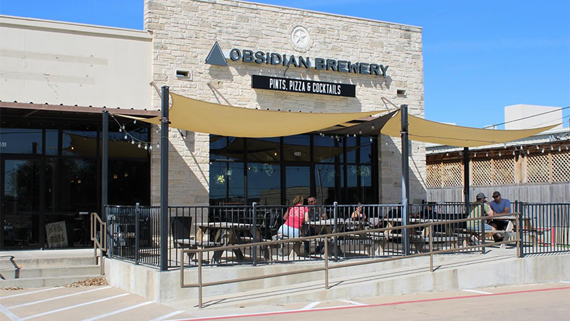 Obsidian Brewery in Leander, Texas is one of the best new breweries of 2024. 