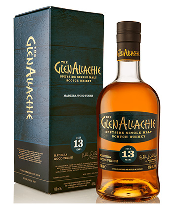 GlenAllachie Distillery 13 Year Madeira Cask Single Malt Scotch Whisky is one of the best spirits for 2024. 