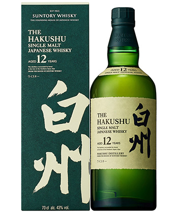 The Hakushu Single Malt Aged 12 Years is one of the best spirits for 2024. 