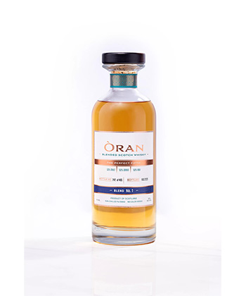 Oran Blended Scotch Whisky ‘The Perfect Fifth’ Blend No. 1 is one of the best spirits for 2024. 