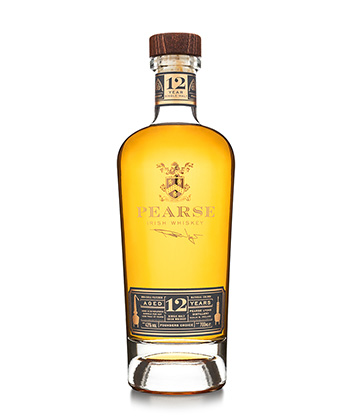 Pearse Founder's Choice 12 Year Irish Whiskey is one of the best spirits for 2024. 