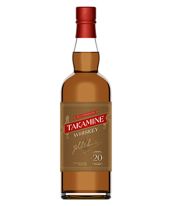 Takamine 20 Year Koji-Fermented Whiskey is one of the best spirits for 2024. 