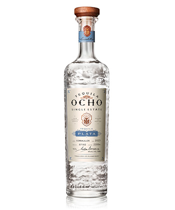 Tequila Ocho Plata 2023 Harvest is one of the best spirits for 2024. 