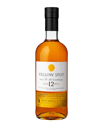 Yellow Spot Single Pot Still Irish Whiskey is one of the best spirits for 2024. 