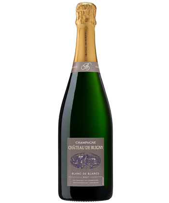 Champagne Château de Bligny Blanc de Blancs NV is one of the best Champagnes to gift this holiday season (2024). 