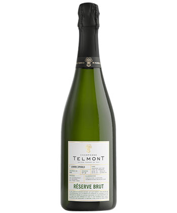 Champagne Telmont Reserve Brut NV is one of the best Champagnes to gift this holiday (2024). 