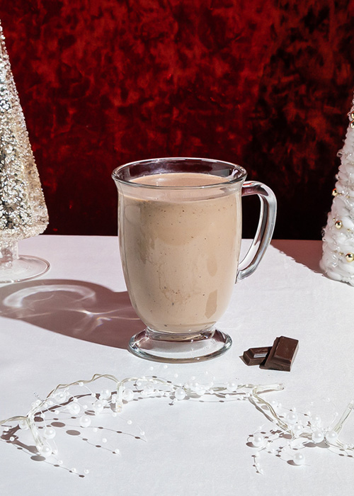 The Boozy Hot Chocolate is one of the best hot chocolate cocktails to make this winter. 