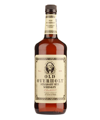 Old Overholt Rye is one of the best whiskies for Hot Toddies, according to bartenders. 