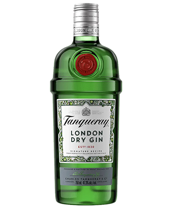 Tanqueray London Dry Gin is one of the best gins to gift this holiday season (2024). 