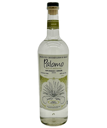 Palomo Mezcal Espadín Joven is one of the best mezcals to gift this holiday season (2024). 