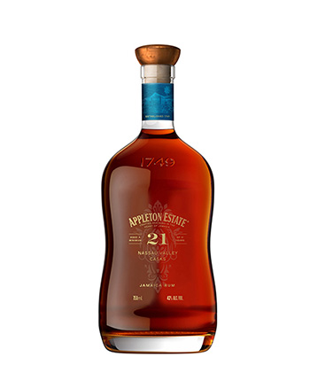 Appleton Estate 21 Year Old Nassau Valley Casks is one of the best rums to gift this holiday season (2024). 