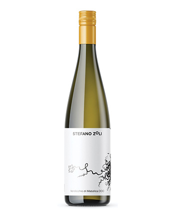 Stefano Zoli Verdicchio di Matelica 2023 is one of the best white wines to gift this holiday (2024). 