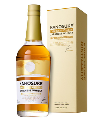 Kanosuke Double Distillery Blended Japanese Whisky is one of the best Japanese whiskies for 2024. 