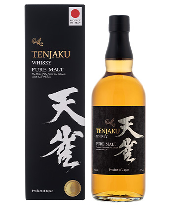 Tenjaku Whisky Pure Malt is one of the best Japanese whiskies for 2024. 