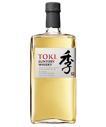 Toki Suntory Whisky is one of the best Japanese whiskies for 2024. 