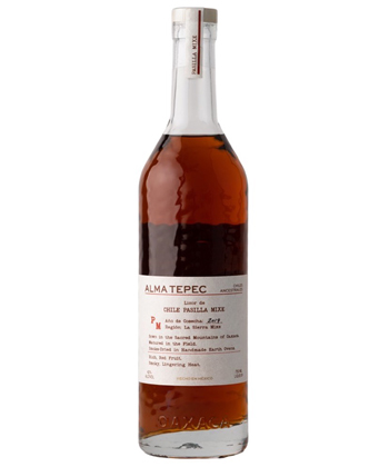 Alma Tepec Licor de Chile Pasilla Mixe is one of the best liqueurs for 2024. 