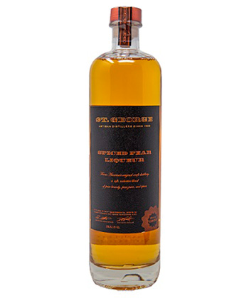 St. George Spirits Spiced Pear Liqueur is one of the best liqueurs for 2024. 