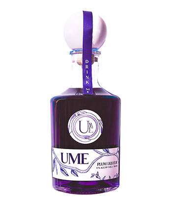 UME Plum Liqueur is one of the best liqueurs for 2024. 