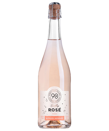 90+ Cellars Lot 229 Non-Alcoholic Sparkling Rosé is one of the best non-alcoholic wines for 2025. 