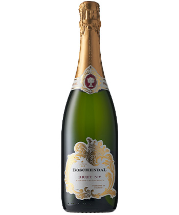 Boschendal Brut Cap Classique NV is one of the best sparkling wines for 2024. 