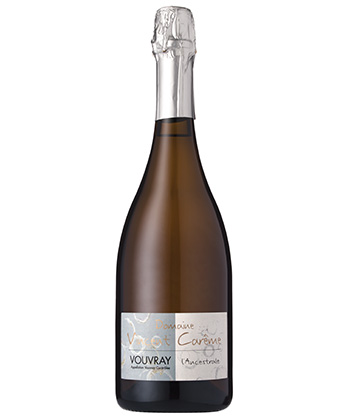 Domaine Vincent Carême Vouvray Plaisir Ancestral 2018 is one of the best sparkling wines for 2024. 