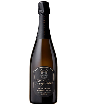 King Estate Winery Brut Cuvée 2019 is one of the best sparkling wines for 2024. 