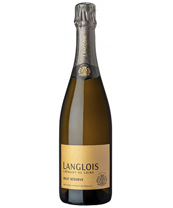 Langlois Crémant de Loire Brut Réserve NV is one of the best sparkling wines for 2024. 