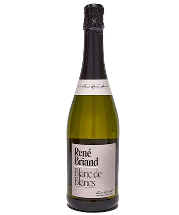 René Briand Blanc de Blancs Brut NV is one of the best sparkling wines for 2024. 