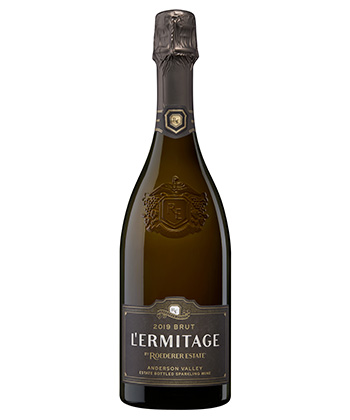 Roederer Estate L'Ermitage Brut 2019 is one of the best sparkling wines for 2024. 