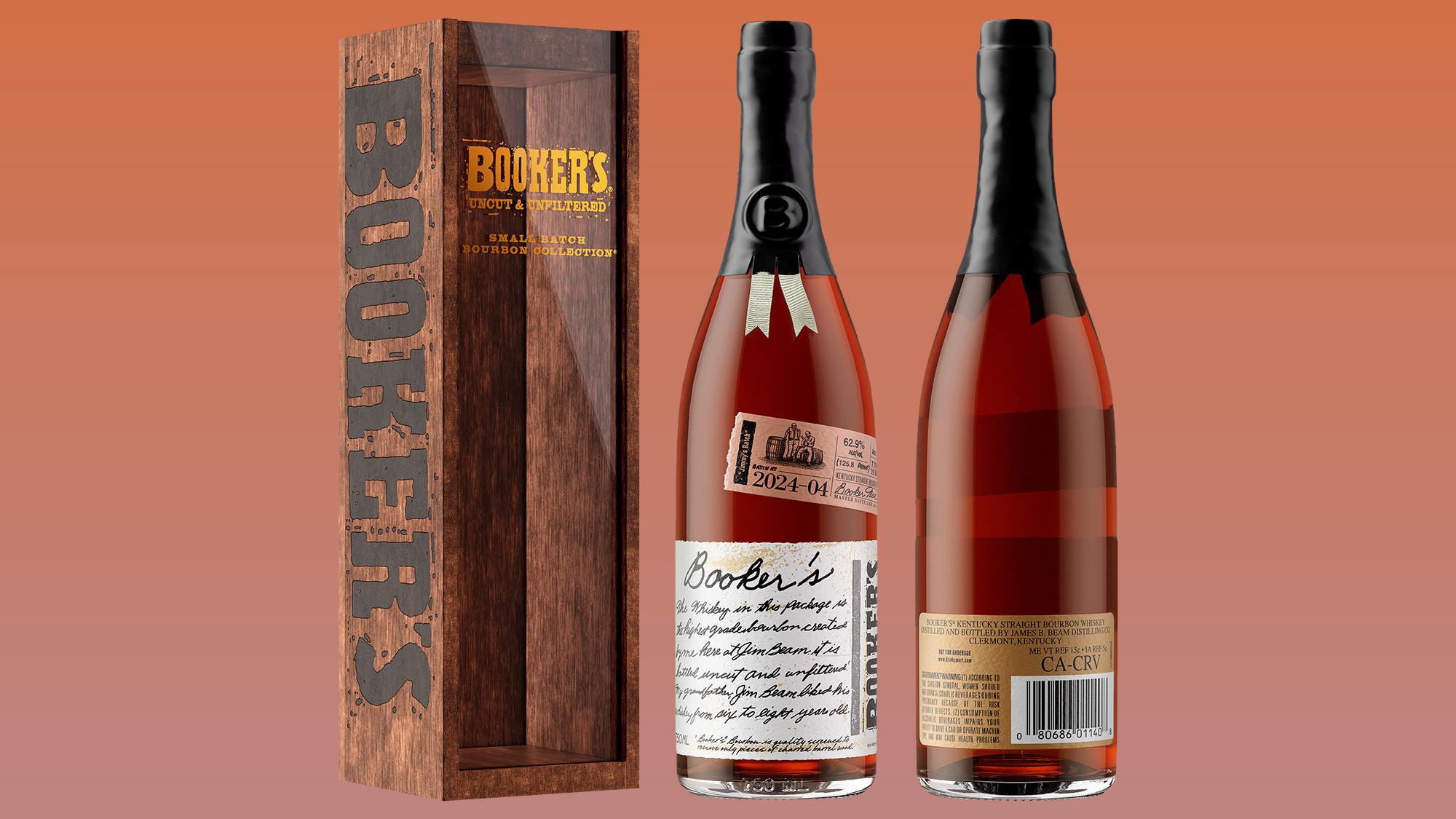 Booker's Bourbon 'Jimmy's Batch' 2024-04 Review & Rating | VinePair