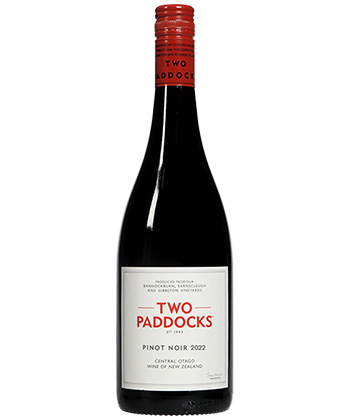 Two Paddocks Pinot Noir Central Otago 2022 is one of the best Pinot Noirs from New Zealand. 