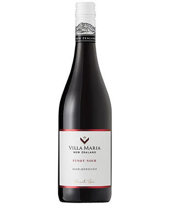 Villa Maria Pinot Noir Marlborough 2021 is one of the best Pinot Noirs from New Zealand. 