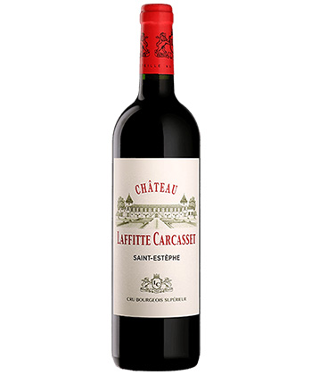 Château Laffitte Carcasset Saint-Estèphe 2018 is one of the best red Bordeauxs under $30. 