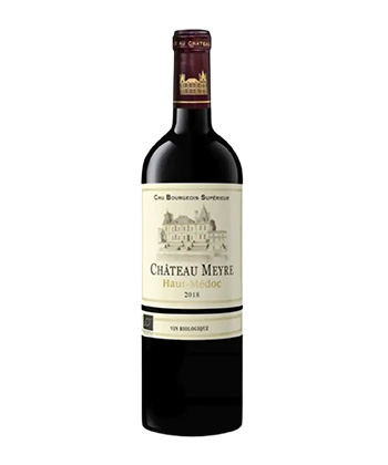 Château Meyre Haut-Médoc 2018 is one of the best red Bordeauxs under $30. 