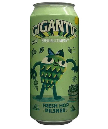 Gigantic Brewing Company Fresh Hop Pilsner is one of the best new beers of 2024, according to brewers. 