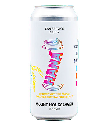 Mount Holly Beer Co. Can Service Pilsner is one of the best new beers of 2024, according to brewers. 