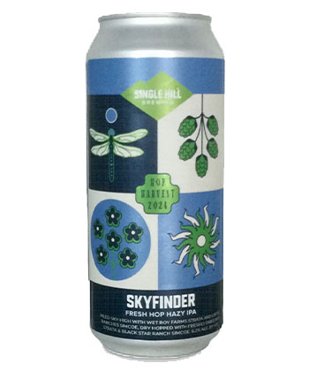 Single Hill Brewing Skyfinder Fresh Hop Hazy IPA is one of the best new beers of 2024, according to brewers. 